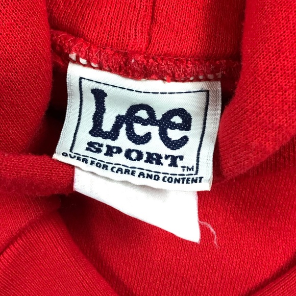Lee Sport NFL Tampa Bay Buccaneers Mens Vintage 90’s Football Sports Team Hoodie - Picture 5 of 9